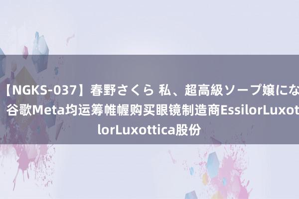【NGKS-037】春野さくら 私、超高級ソープ嬢になります。 谷歌Meta均运筹帷幄购买眼镜制造商EssilorLuxottica股份