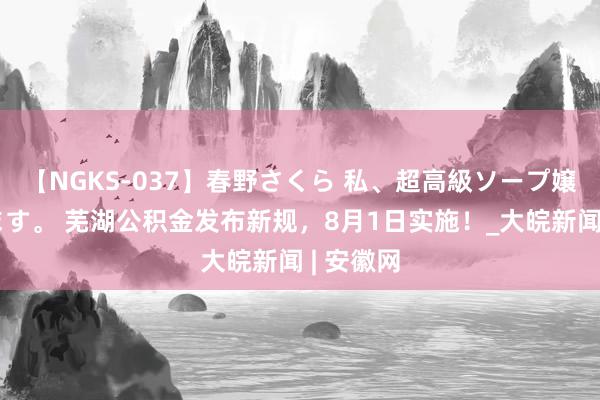 【NGKS-037】春野さくら 私、超高級ソープ嬢になります。 芜湖公积金发布新规，8月1日实施！_大皖新闻 | 安徽网