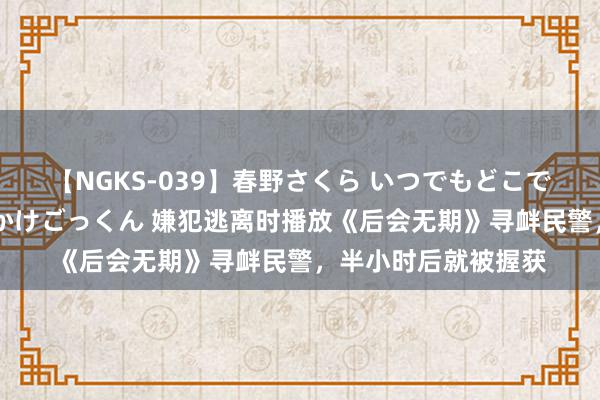 【NGKS-039】春野さくら いつでもどこでも24時間、初ぶっかけごっくん 嫌犯逃离时播放《后会无期》寻衅民警，半小时后就被握获