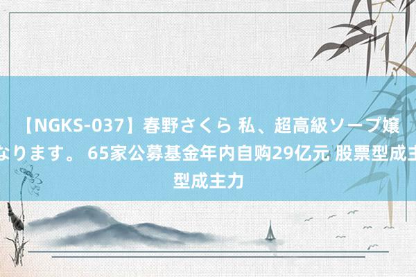 【NGKS-037】春野さくら 私、超高級ソープ嬢になります。 65家公募基金年内自购29亿元 股票型成主力